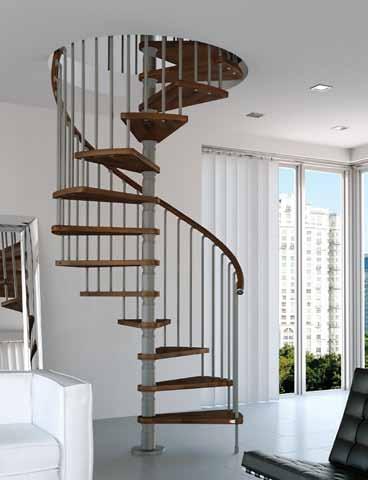 Gamia Wood Gamia Wood is a spiral staircase designed to satisfy a large variety of living situations.