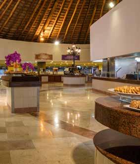 La Palapa offers a wide variety of food stations: deli, Mexican,