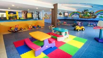 FOR THE LITTLE ONES BABY PARADISE CLUB This is an area