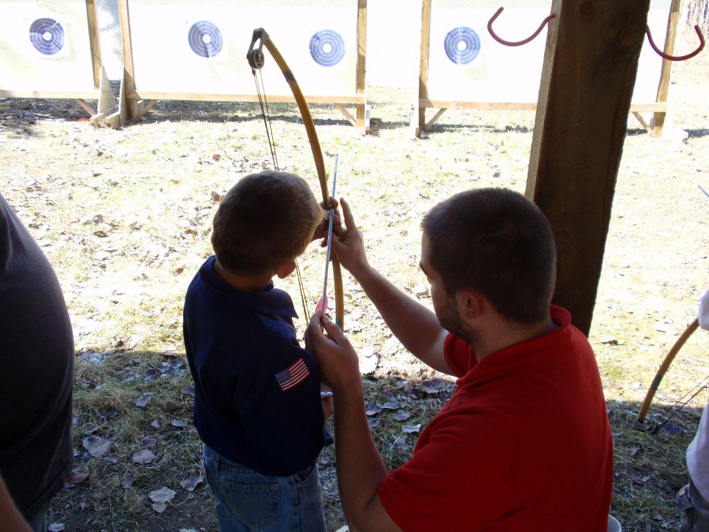 BB Guns Perfect your aim and shoot for the bull's-eye! Archery Sharpen your skills to get ready for the big hunt. The camp staff is here to help you find the center of the target!