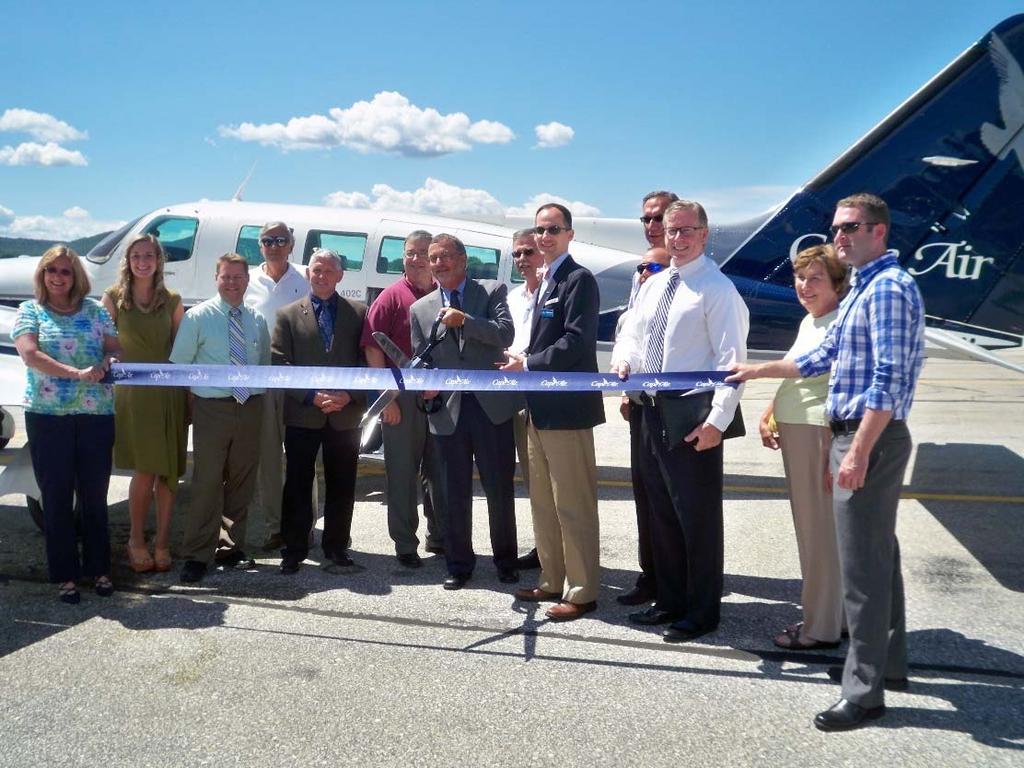 Cape Air is delighted to have served Rutland for more than nine years Overview Cape Air started serving Rutland on October 31, 2007 Rutland ribbon cutting Since 2007 we have flown 100,000 passengers