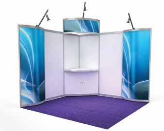 Exhibition Booths Option 1: Shell scheme booth (3m x 3m) $7,950 (inc GST) Your exhibition space will have: 2.