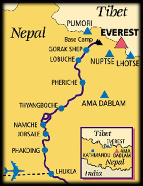 12 Gorak Shep to Everest Base Camp (5,300m) and overnight 13 Trek to Gorak Shep luxury tented camp, climb Kala Patar for sunset 14 Trek to Dingboche or optional add-on flight from Gorak Shep to