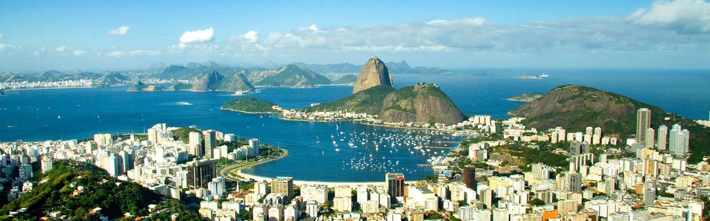 Rio De Janerio Cultural center of Brazil Popular tourist destination; beautiful scenery Widening income gap has created