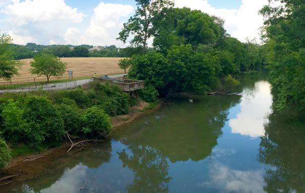 5 Photo Credit: Alta Planning + Design MOUNTAIN REGION Yadkin River Greenway and Paddle Trail History abounds along the Jefferson Turnpike Trail, located within the Yadkin River Greenway.