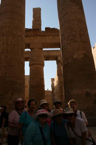 amazing in itself. Sadly no cameras are allowed in the Valley of the Kings at all so we have no photos of us there.
