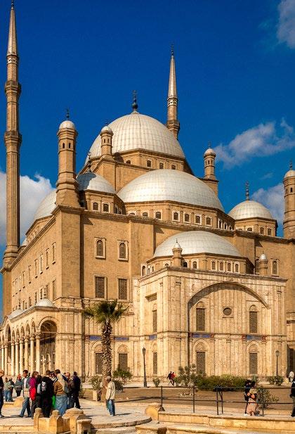 Daily Itinerary The Alabaster Mosque of Mohammed Ali is not to be missed Day 9. Full Day Alexandria Tour Breakfast at hotel in Cairo then move to Alexandria early in the morning.