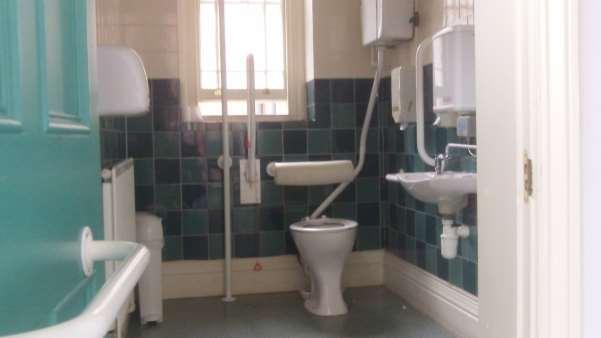 Toilets Two accessible toilets are available on site, one situated approximately o One 10m from the main reception desk, o The other approximately 10m from the designated accessible entrance via the