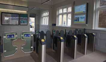 Passengers using this service are now benefitting from improved seating, lighting and shelter when boarding and alighting trains as well as new customer information screens and CCTV cameras.