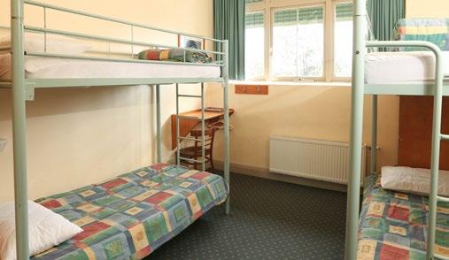 PRIVATE ROOMS We have a selection of single, twin and double rooms either with shared bathrooms for the budget conscious,
