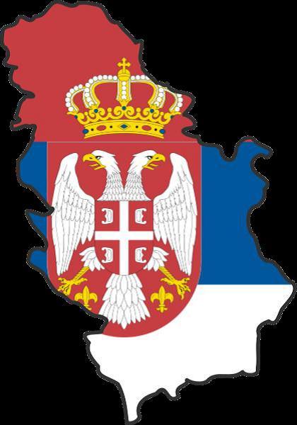 General facts about Serbia Official language: Serbian Official script: Cyrillic Country name: Republic of Serbia Capital city: Belgrade, population over 1,930,000 Geographical: South-East and Central