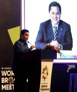 Based on that will, 1 st Asian Games 2018 World Broadcasting Meeting (WBM) were held on November 14-15 th, 2017 at Cendrawasih Room, Jakarta Convention Centre,