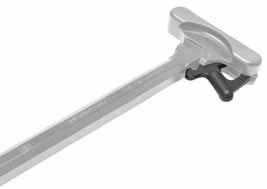 GASBUSTER CHARGING HANDLE, BIG FLAT LATCH UR-M84BLF Retail.....$86.75 For use with the A-15/EM-16 and SR-25 series rifles.
