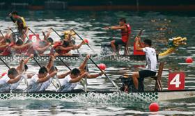 One of the event highlights was the CCB (Asia) Hong Kong International Dragon Boat