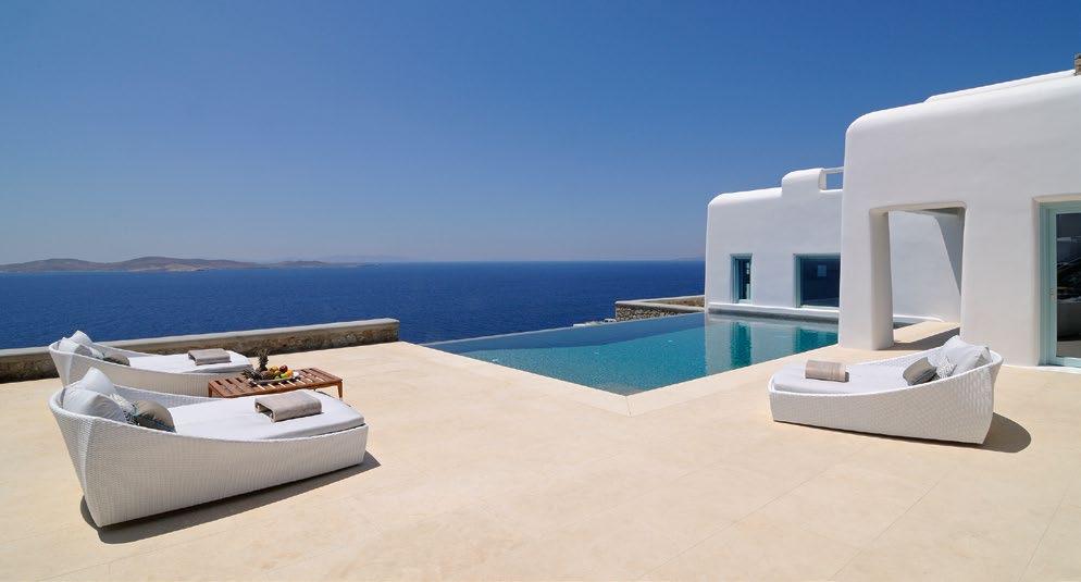 Villa Alexis Pouli, Mykonos, Greece Sleeps 18: Price On Request 9 Bedrooms 10 Bathrooms (9 Ensuite) Swimming Pool Overview Villa Alexis is a newly built, elegant villa located ideally in the area of