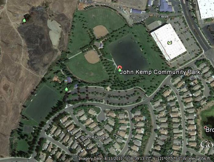 John Kemp Community Park John Kemp Community Park is located at 1322 Bundrick Drive, behind the Folsom Sports Complex.
