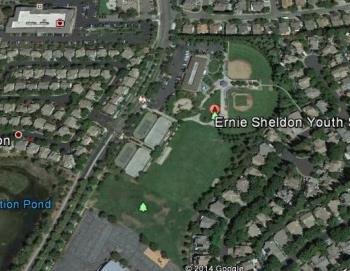 Ernie Sheldon Youth Sports Park Ernie Sheldon Park is located at 362 Natoma Station Drive.
