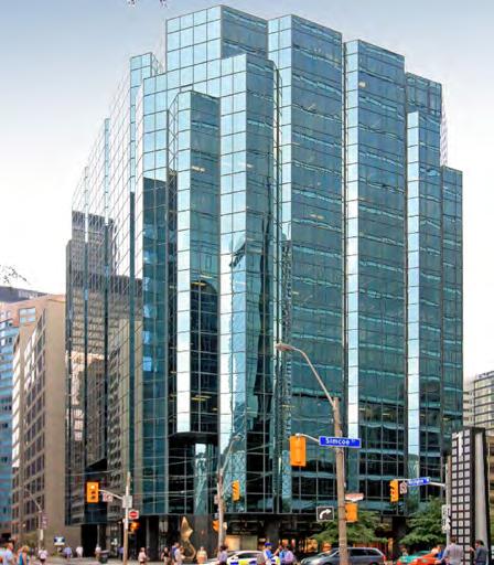145 WELLINGTON STREET W. Average Lease Term: 8.14 years Occupancy as of June 30, 2017: 86.8% Located minutes away from St.