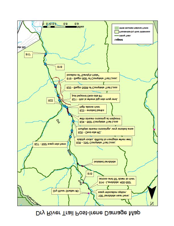 Presidential Range-Dry River Wilderness Area Trails