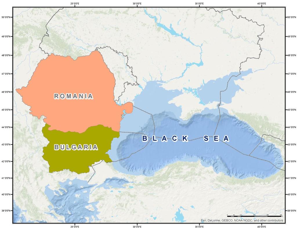 Black Sea Member States MSP at an initial stage: MPS competent authority and national committee are identified in Romania. They are in the step to be nominated in Bulgaria.