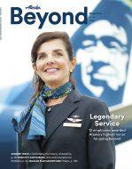 Full page advertisements and accompanying editorial ran in June and October editions of Alaska Airlines Beyond