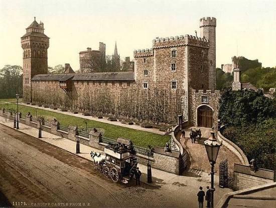 found 1865 Cardiff Castle,