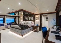 Sensational water slide from Sun Deck Five beautifully designed staterooms 84-inch TV in the