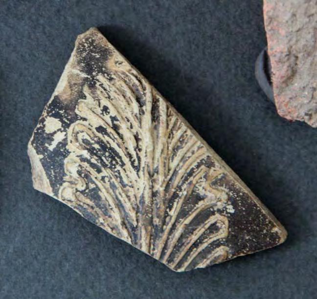 Figure 57. Megarian shard of pottery showing a palmate.