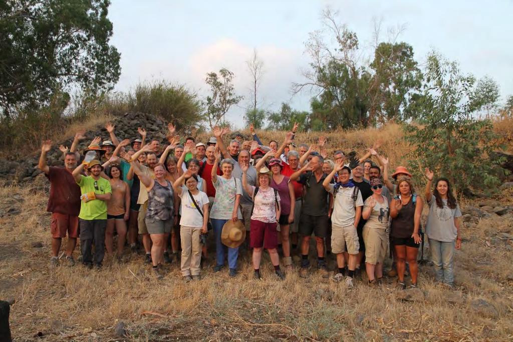 Figure 9, The Bethsaida team at the end of 2015 season THE EXPEDITION The 2015 excavation season at Bethsaida took place during May 28th to July 3 rd, 2015.