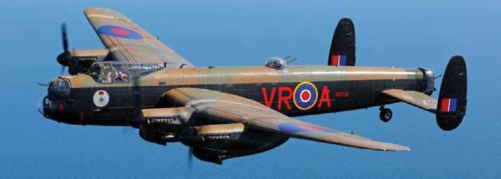 Day 18 - Optional Excursion: AVRO Lancaster Joy Ride For a grand finish to your Canadian trip, sign up for a flight in Canadian Warplane Heritage Museum s famous