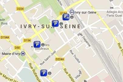94200 Ivry-sur-Seine - Parking des communaux - Avenue Georges Gosnat
