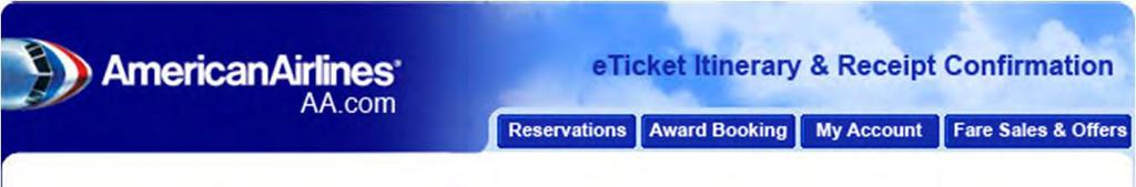 Attachment 1 From: Sent: Monday, May 30, 2011 8:26 AM To: Subject: E-Ticket Confirmation- Date of Issue: Benjamin G