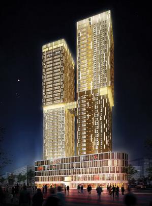 Newcity investment china PROJectS: THE LING XIU PROJECT GUANGZHOU Located in Pearl River New Town in one of the sought-after parcels of land in Guangzhou.