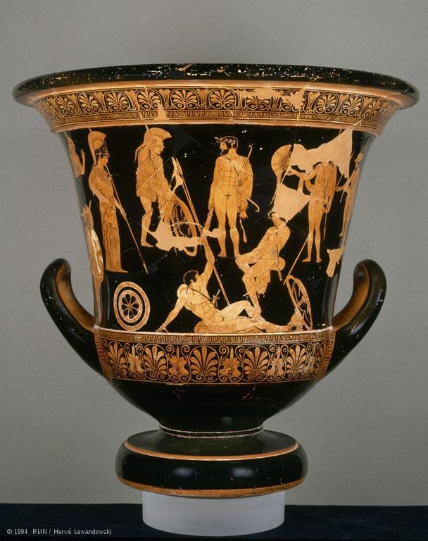 Leto s children (Apollo and Artemis) shown seeking revenge, killing the 12 children of Niobid.