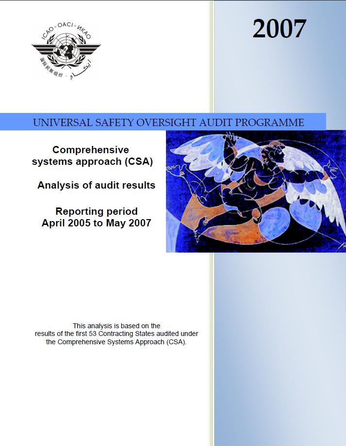 As of January 2013, safety oversight information is available Evolution of Transparency on the ICAO public website: URL: http://www.