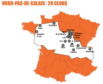 EXPANSION STRATEGY NORD-PAS-DE-CALAIS: ONLY 23 % REACHED BY THE WHITESPOTS