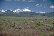 20,320 feet above sea Level Sierra Nevada Range Runs Along the border of