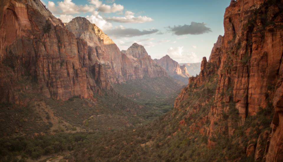 hikes on the Colorado Plateau. The word Zion is from ancient Hebrew meaning a place of refuge or sanctuary, and Zion National Park is just that an exquisite respite from the surrounding world.