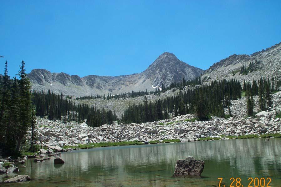 BACKCOUNTRY PROGRAM WATERSHED REPORT 2002 Pfeifferhorn Peak, Lone Peak Wilderness Area Salt Lake Ranger