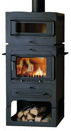 Classic 4 Euroheat Natural Energy Company A true multifunctional stove with many functional details and options.
