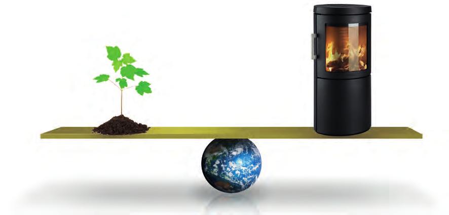 Euroheat Natural Energy Company Environmental awareness Natural balance You can light up a HWAM stove with a clear conscience.
