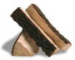 Burning with wood Most types of wood serve excellently as firewood.