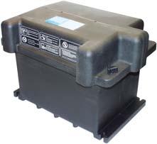 BATTERY TERMINALS & ACCESSORIES BATTERY BOXES & HOLD-DOWNS Commercial Battery es 9-40 9-40 9-404 Dual Volt (Inside 4-3/4 L x W x -/ D,