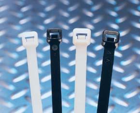 CABLE TIES Length Per Tie Tensile Bundle Diameter MIL-Spec Reference Nat. 40 0 0 lb 3/ - 4 / MS337-3-9 8-3444 8-3447 Nat.