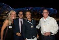 reception bringing together journalists and travel industry