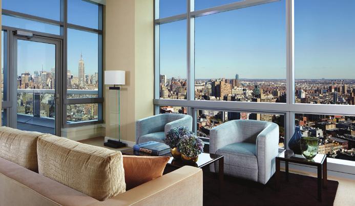 Located in an exciting neighborhood, the 46-story hotel provides unparalleled views of the