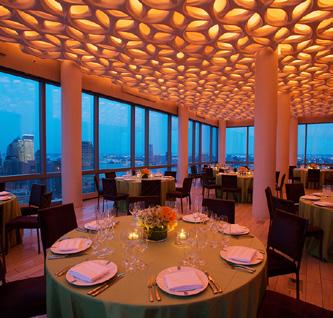 It s a luxuriously modern, glass-enclosed space that sets new standards in hotel event venues with a contemporary, uniquely lit ceiling and unobstructed, unforgettable views. HUDSON SQUARE Ballroom?