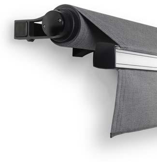 awning. KS - KONA Semi-Cassette The Kona Semi-Cassette Folding Arm Awning design features a semi-enclosure for superior fabric protection, increasing the longevity of the awning fabric.