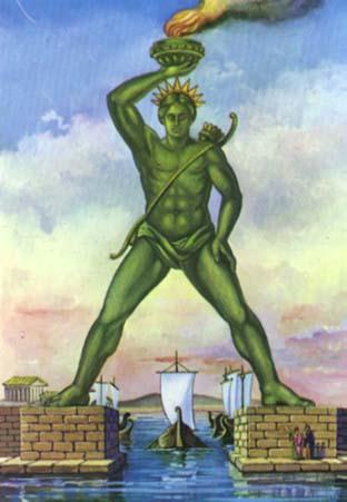 Hellenistic Culture Sculpture Colossus of Rhodes Largest known Hellenistic statue