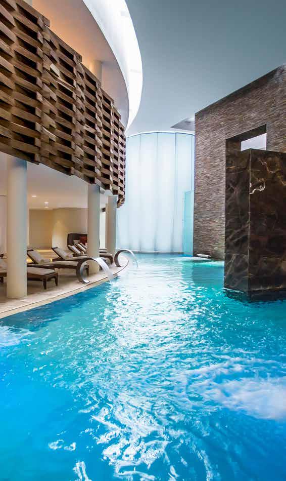 SPA Uniquelydesigned sanctuaries of health and wellbeing.